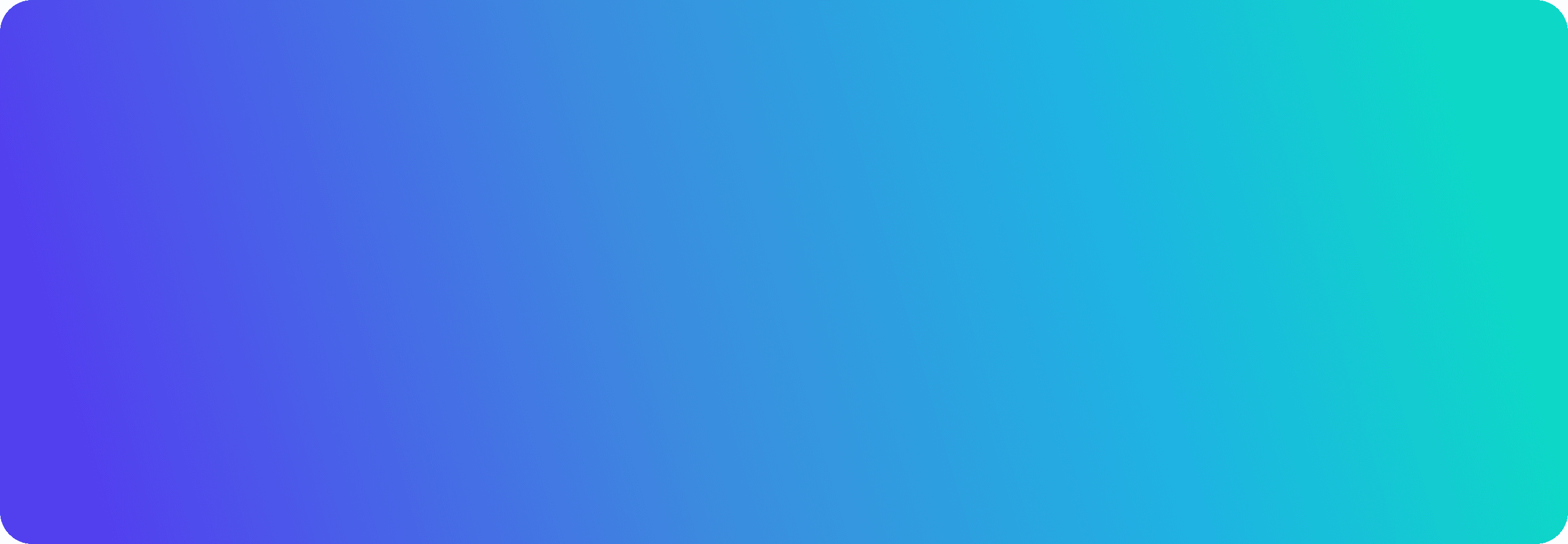 SVP official logo gradient from violet to cyan